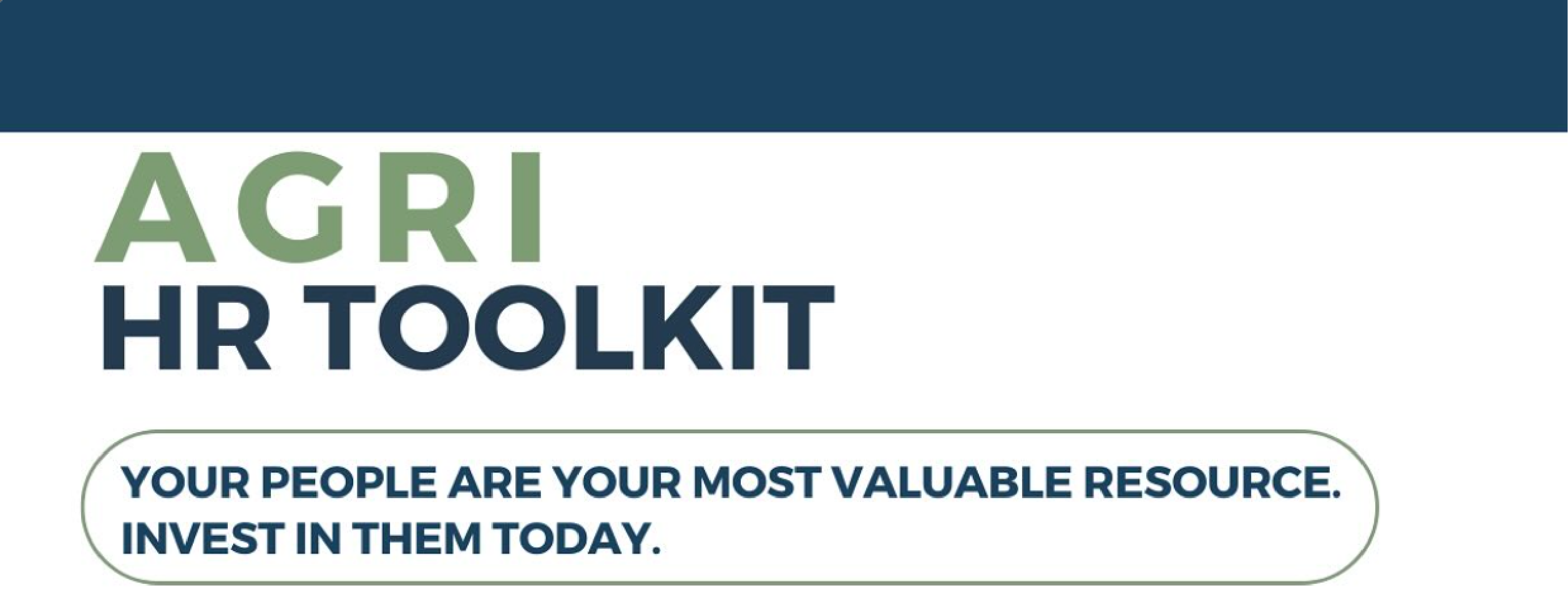 CAHRC AGRI HR Toolkit CAHRC AGRI HR Toolkit
